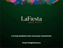 Tablet Screenshot of lafiesta.hu